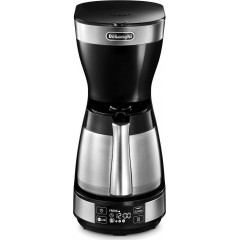 De'Longhi ICM16731 Προγραμματιζόμενη Καφετιέρα Φίλτρου 1200W Black De'Longhi ICM16731 Προγραμματιζόμενη Καφετιέρα Φίλτρου 1200W Black